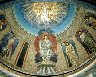 Cristo en gloria, 1885